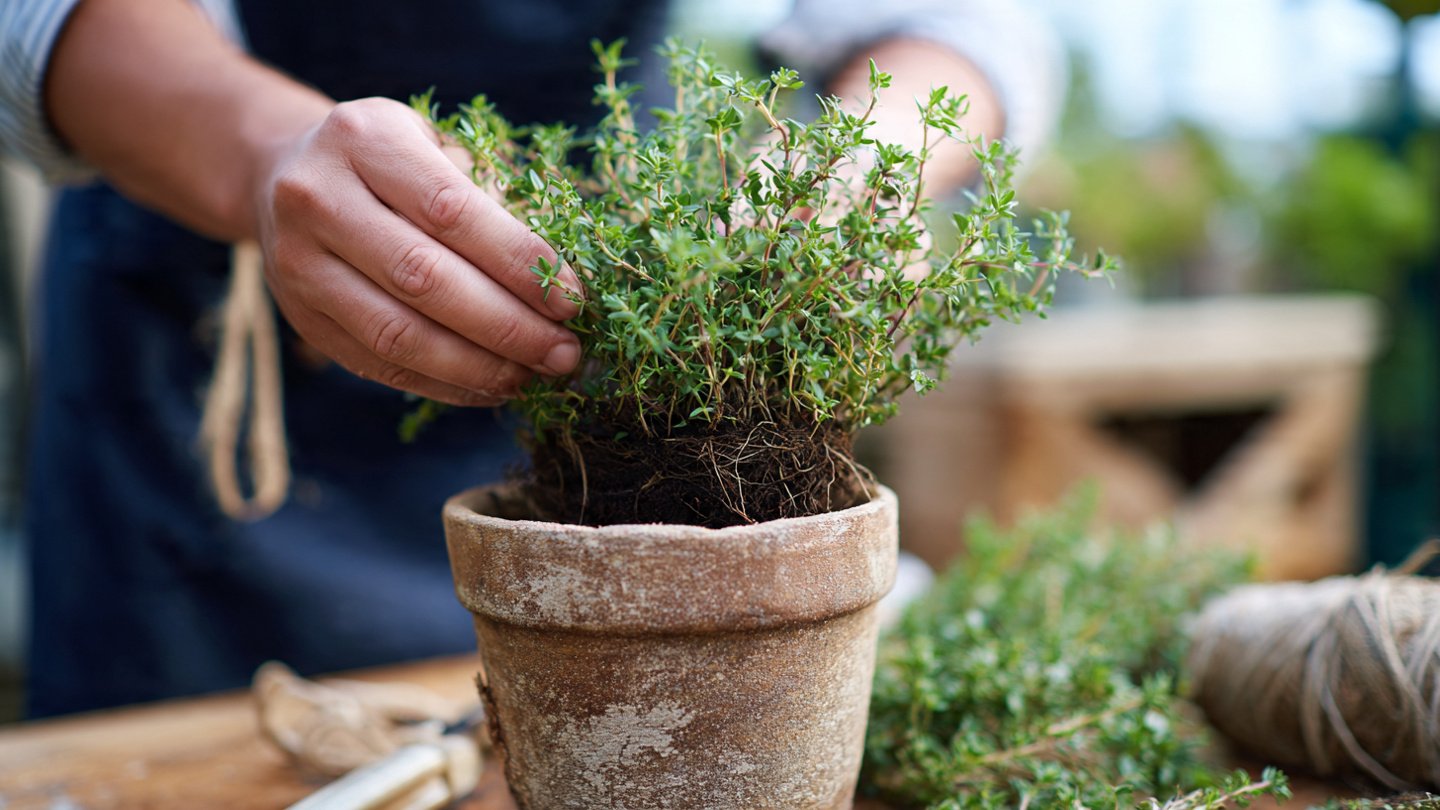 Can You Master the Easy Hack to Grow Thyme in a Pot?