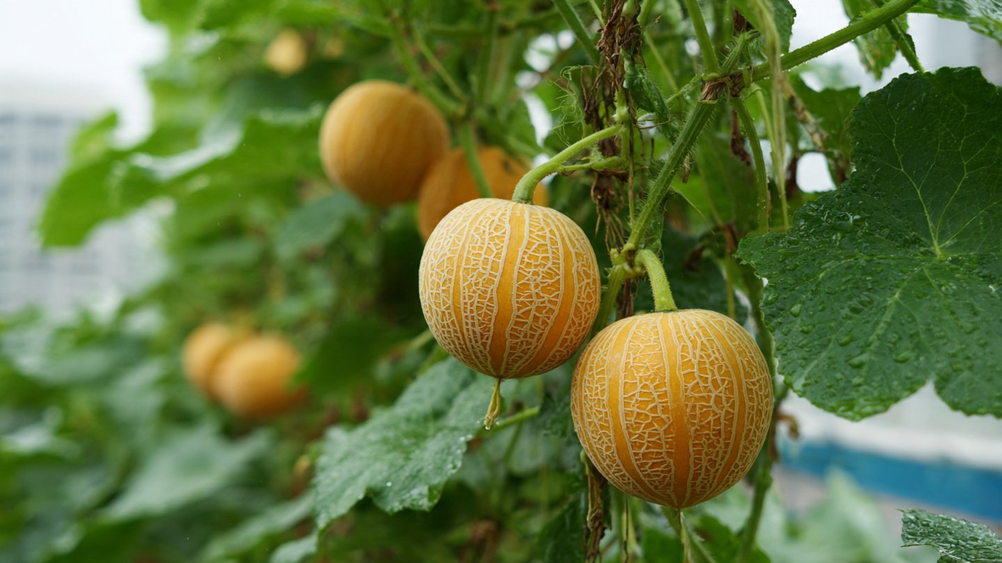 How to Maximize Space and Yield with Vertical Muskmelon Growing Techniques for Urban Gardens