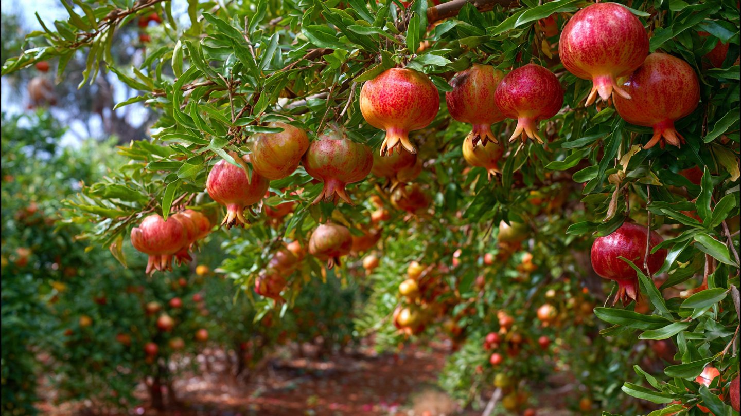 How to Achieve Rapid Growth for Your Pomegranate Trees Using Simple Natural Techniques