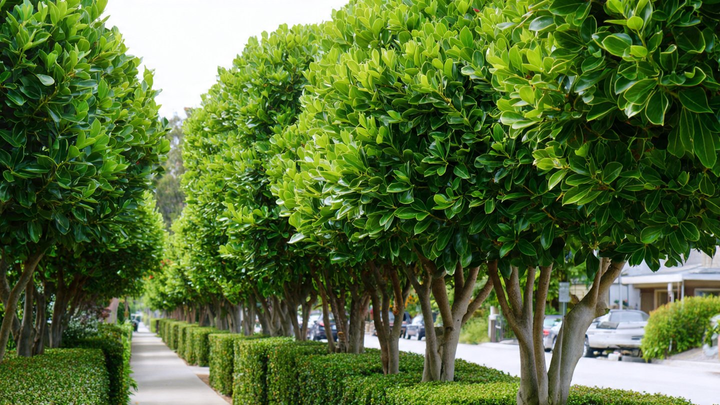 Simple Guide to Growing Ficus Benjamina in Landscape Rows for a Lush Appearance