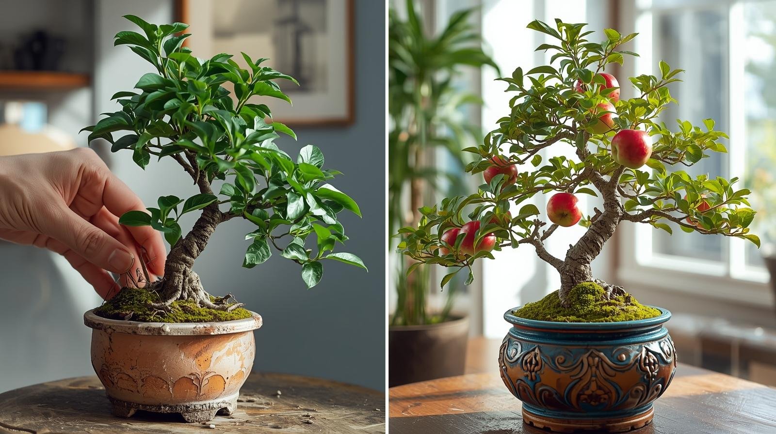 Beautiful Apple Bonsai Trees Changing Pot: A Step-by-Step Guide