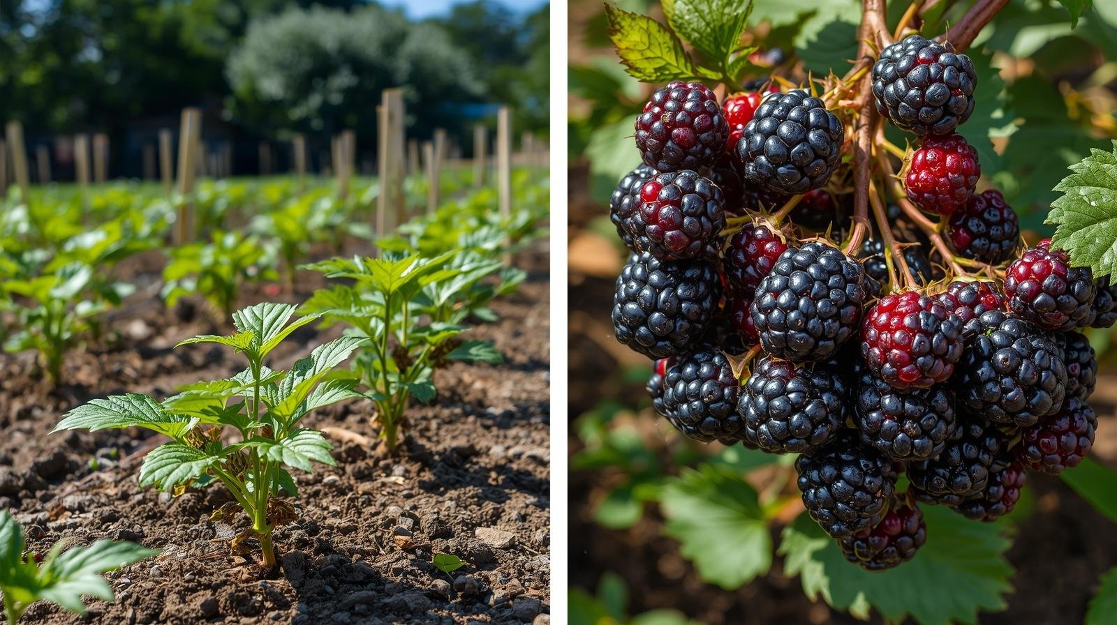 The Secret to Growing Giant Juicy Blackberries