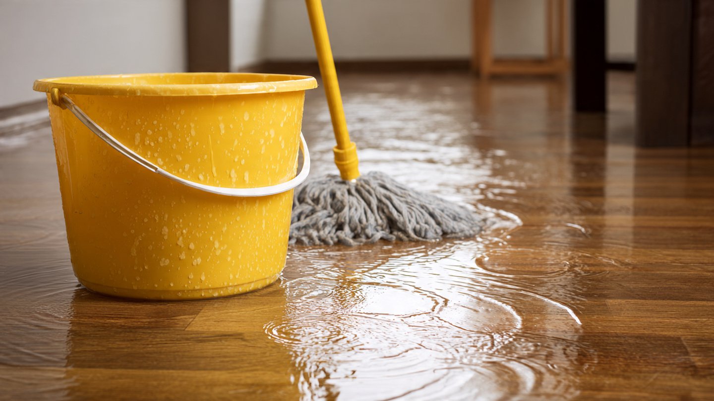 Common Mopping Mistake Creates Unwanted Sticky Residue