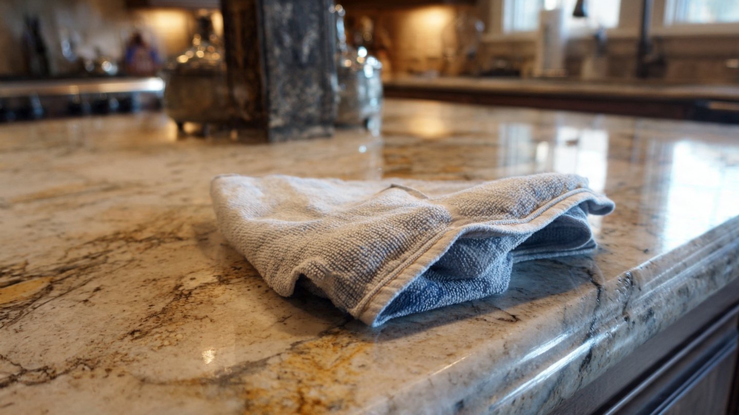 Daily Countertop Wipe Causes Unsightly Scratches on Finish