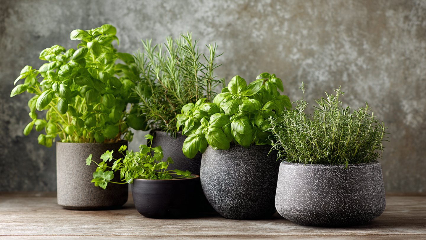 How Can Fresh Potted Herbs Transform Your Modern Kitchen Style?