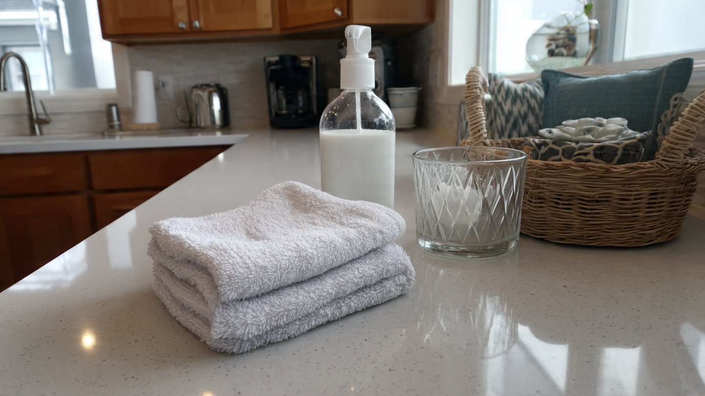 How to Safely Clean Countertops Daily Without Scratches